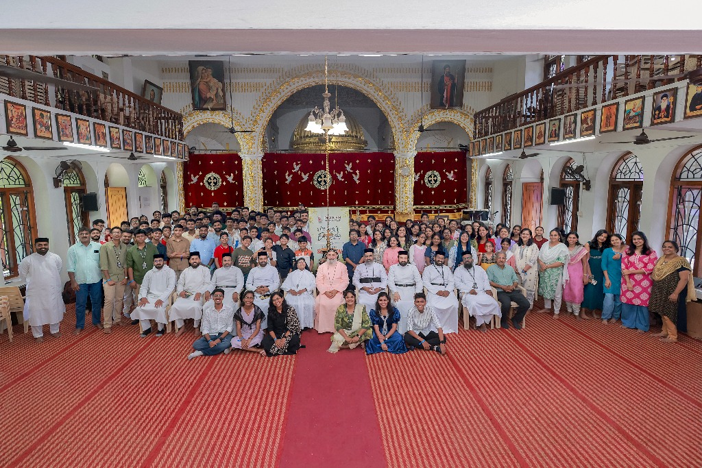MGOCSM Trivandrum Diocese group gathering at Orthodox Church